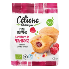 Celiane - Mini-Himbeer-Muffins glutenfrei laktosefrei -...