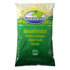 Marschland - Sauerkraut im Folien-Beutel - 500 g
