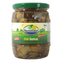 Marschland - Chilli Gurken bio - 290 g