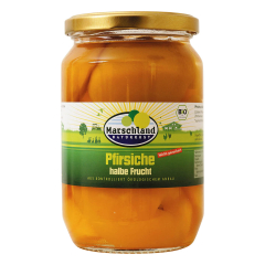 Marschland - Pfirsiche halbiert bio - 385 g