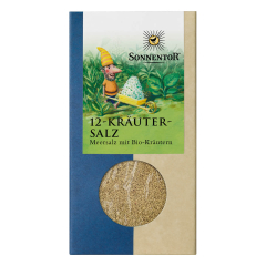 Sonnentor - 12-Kräutersalz bio Packung - 120 g