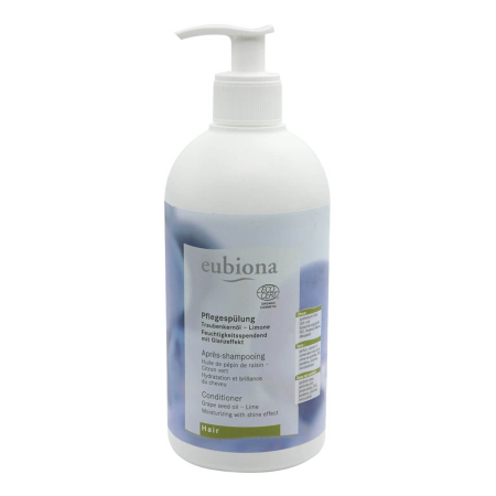 Eubiona - Pflegespülung Traubenkernöl - Limone - 500 ml