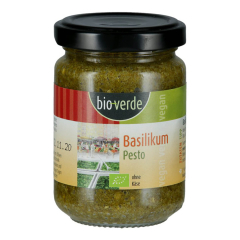bio-verde - Basilikum-Pesto vegan - 125 ml
