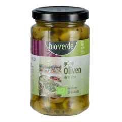 bio-verde - Grüne Oliven ohne Stein mit frischen...