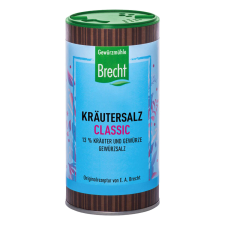 Gewürzmühle Brecht - Kräutersalz ´classic´ - Streuer - 200 g
