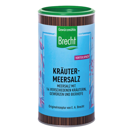 Gewürzmühle Brecht - Kräuter-Meersalz - Dose - 500 g