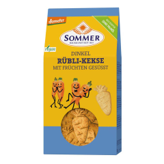 Sommer - Demeter Dinkel Rübli-Kekse vegan - 150 g