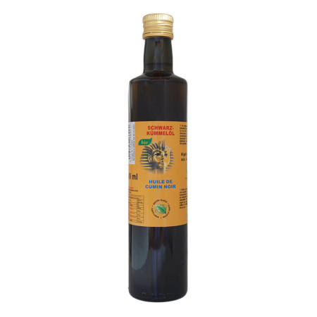 NaturGut - Schwarzkümmelöl Nigella Sativa aus Ägypten kaltgepresst pur naturrein - 500 ml