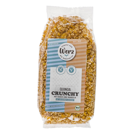 Werz - Quinoa Crunchy Vollkorn Knuspermüsli glutenfrei - 250 g