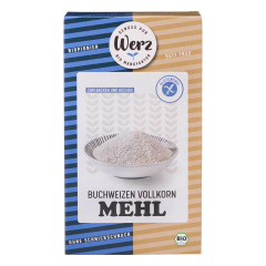 Werz - Buchweizen Vollkorn Mehl glutenfrei - 1 kg