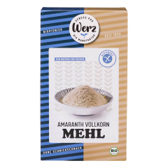 Werz - Amaranth Vollkorn Mehl glutenfrei - 500 g