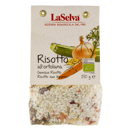 LaSelva - Gemüse Risotto Trockenmischung mit Reis und Gemüse - 250 g