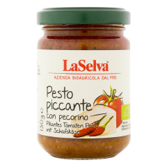 LaSelva - Pikantes Tomaten Pesto mit Schafskäse - 130 g