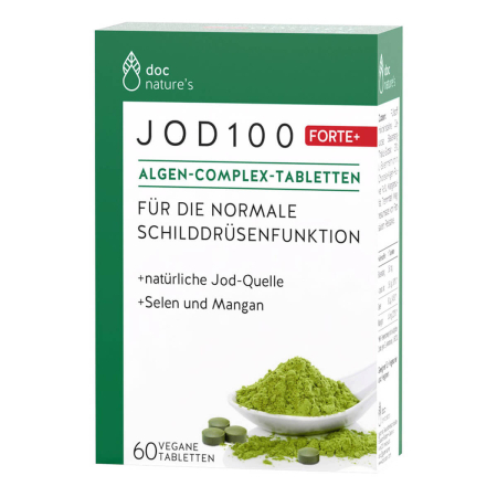 doc phytolabor - doc nature’s Jod 100 Forte+ Algen-Complex-Tabletten