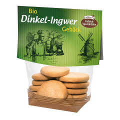 Liebhart’s Gesundkost - Dinkel-Taler Ingwer - 150 g