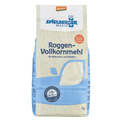Spielberger Mühle - Roggen-Vollkornmehl demeter - 1 kg
