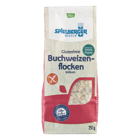 Spielberger Mühle - Buchweizenflocken glutenfrei kbA - 250 g