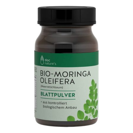 Gesund & Leben - Moringa Oleifera Blattpulver Dose - 100 g