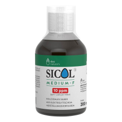 Gesund & Leben - SICOLmedium-F 10ppm - 200 ml