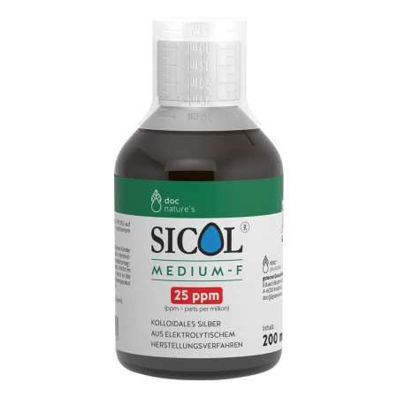 Gesund & Leben - SICOLmedium-F 25 ppm - 200 ml