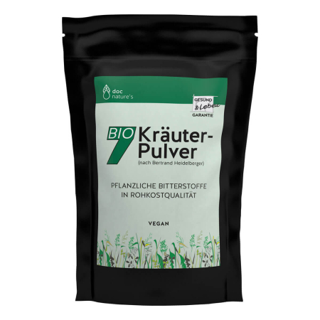 Gesund & Leben - 7 Kräuterpulver Nachfüllbeutel bio - 150 g