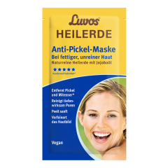 Luvos - Anti-Pickel-Maske für fettige unreine Haut -...
