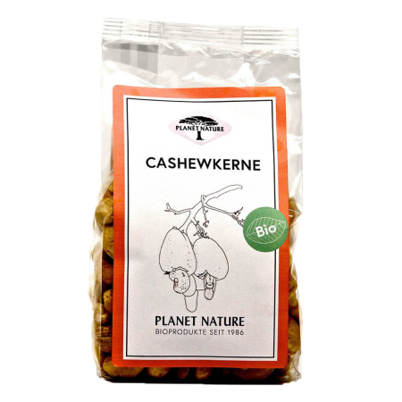 Planet Nature - Cashewkerne - 125 g