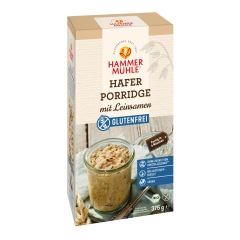 Hammermühle - Hafer Porridge mit Leinsamen gf - 375 g