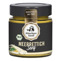 Münchner Kindl - Meerrettich Senf bio - 125 ml