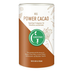 Greenic - Power Cacao Superfood Trinkpulver Mischung - 175 g