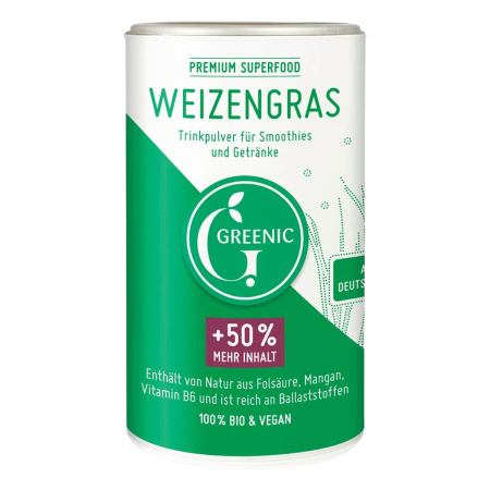 Greenic - Weizengras Superfood Trinkpulver - 150 g