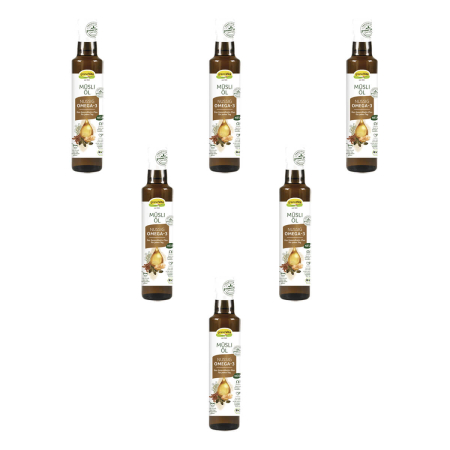 granoVITA - Müsli Öl Nussig bio - 250 ml - 6er Pack