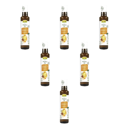 granoVITA - Müsli Öl Fruchtig bio - 250 ml - 6er Pack
