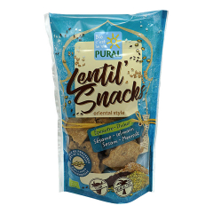 Pural - Lentil Snacks Sesam Meersalz - 85 g - 14er Pack