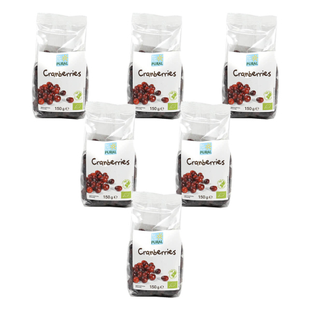 Pural - Cranberries - 150 g - 6er Pack