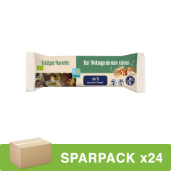 Pural - Salziger Nussmix Bar Riegel - 35 g - 24er Pack