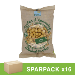 Pural - Dinkel Perlen Natur - 125 g - 16er Pack