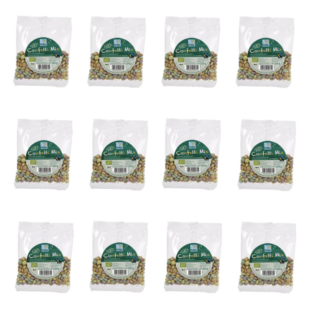 Pural - Vollmilch-Schokolinsen Confetti Mix - 100 g - 12er Pack