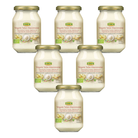 Eden - Vegane Salat-Mayonnaise - 250 ml - 6er Pack