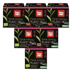 Lima - Kukicha Grüner Tee Beutel - 15 g - 6er Pack