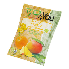 Bio4You - Mango-Orange Bonbon gefüllt bio - 75 g -...