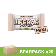 Lifefood - lifebar Kokos Mini - 25 g - 20er Pack