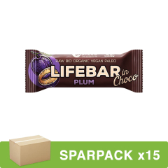 Lifefood - Lifebar Choco Pflaume bio - 40 g - 15er Pack
