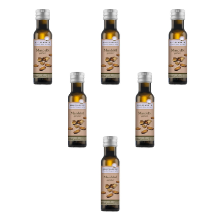 BIO PLANÈTE - Mandelöl geröstet - 100 ml - 6er Pack