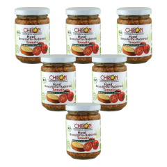 Chiron - Hanfbruschetta Aufstrich Tomate - 130 g - 6er Pack