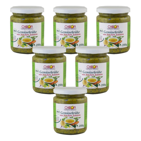 Chiron - Gemüsebrühe aus frischen Zutaten - 250 g - 6er Pack
