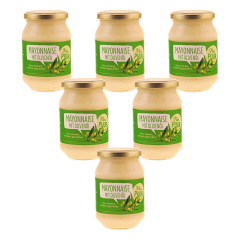 Nur Puur - Mayonnaise mit Olivenöl - 250 ml - 6er Pack