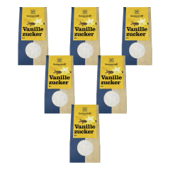 Sonnentor - Vanillezucker bio - 50 g - 6er Pack