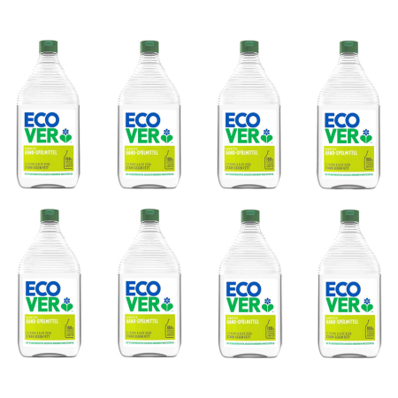 Ecover - Hand-Spülmittel Zitrone und Aloe Vera - 950 ml - 8er Pack