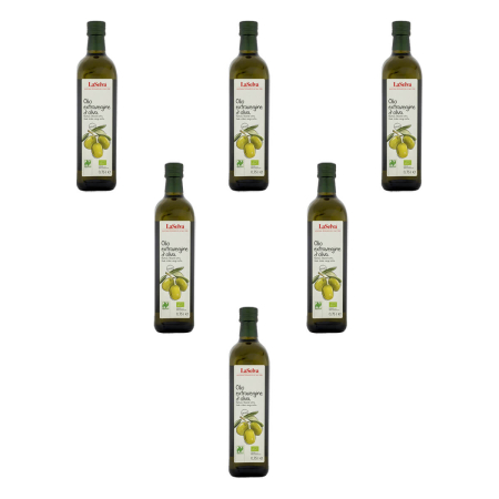 LaSelva - Natives Olivenöl extra aus Kalabrien Italien - 750 ml - 6er Pack